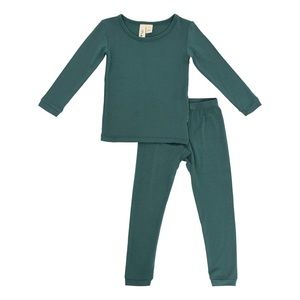 Kyte Baby Toddler Pajama Set in Emerald